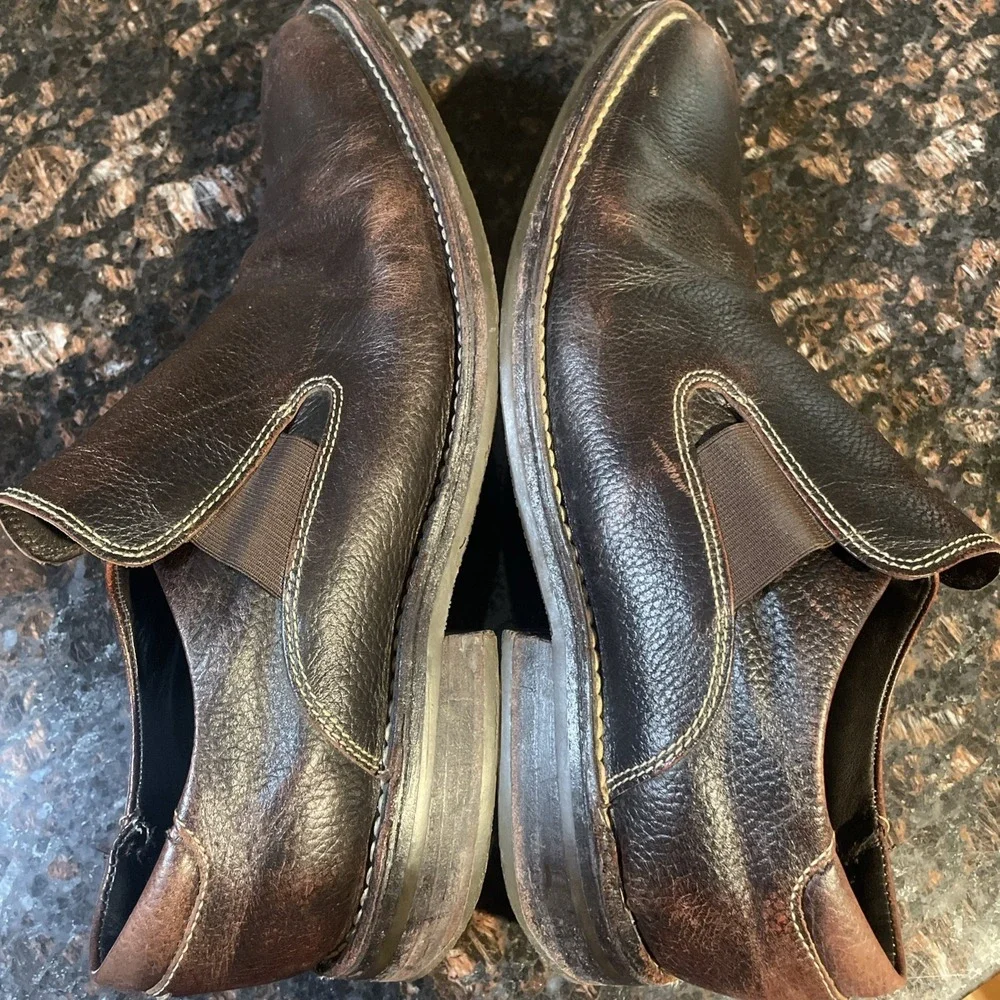Cole‎ Haan C05533 Men's Brown Leather Venetian Slip-On Loafers Shoes 11M